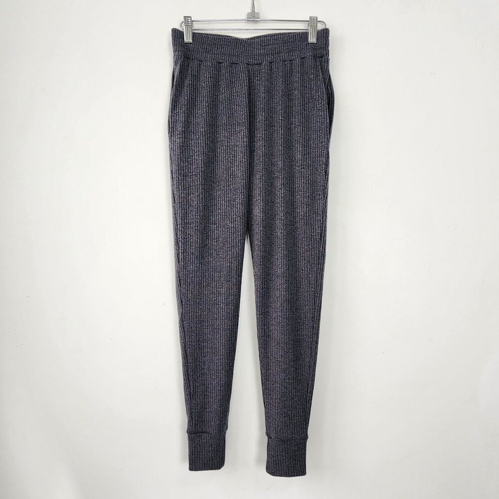 Smash + Tess Everyday Jogger 2XS Ribbed Knit Charcoal Grey Casual Lounge Comfort